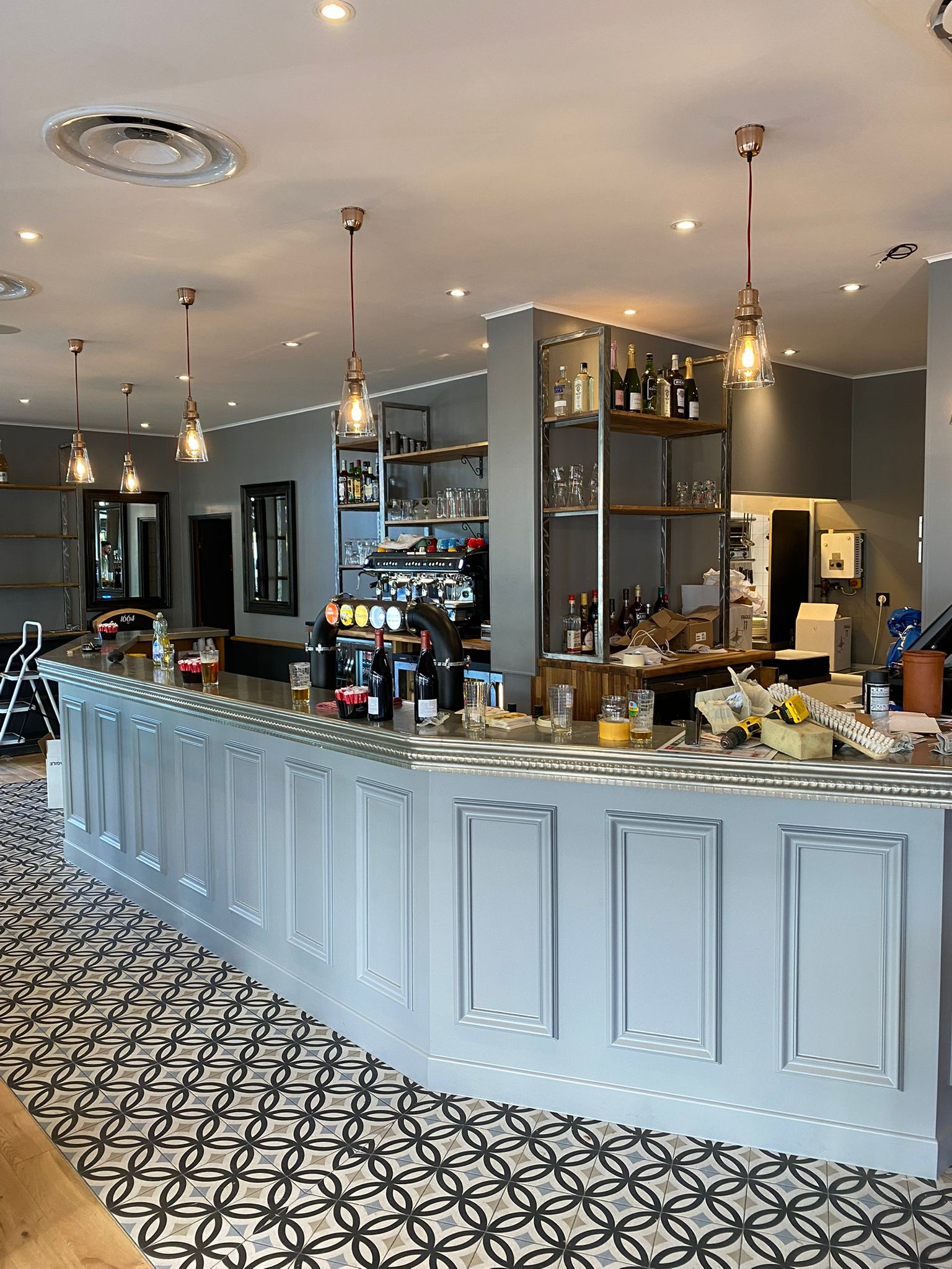Après : Rénovation Restaurant